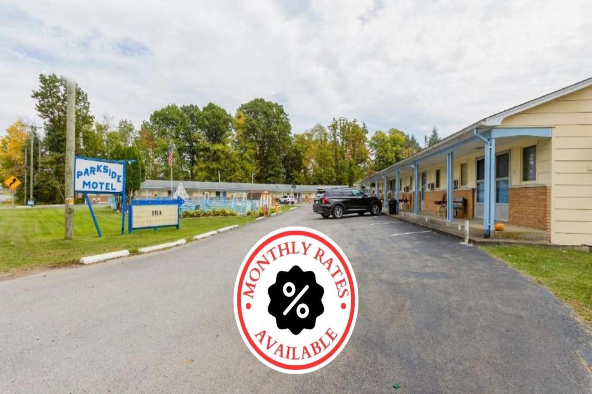 Parkside Motel By Oyo Meadville Conneaut Lake Conneaut Lakeshore Eksteriør bilde